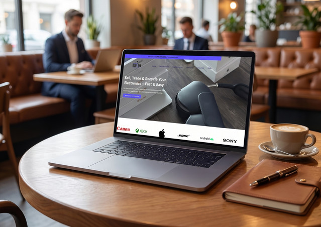 BlueLines Electronic website design