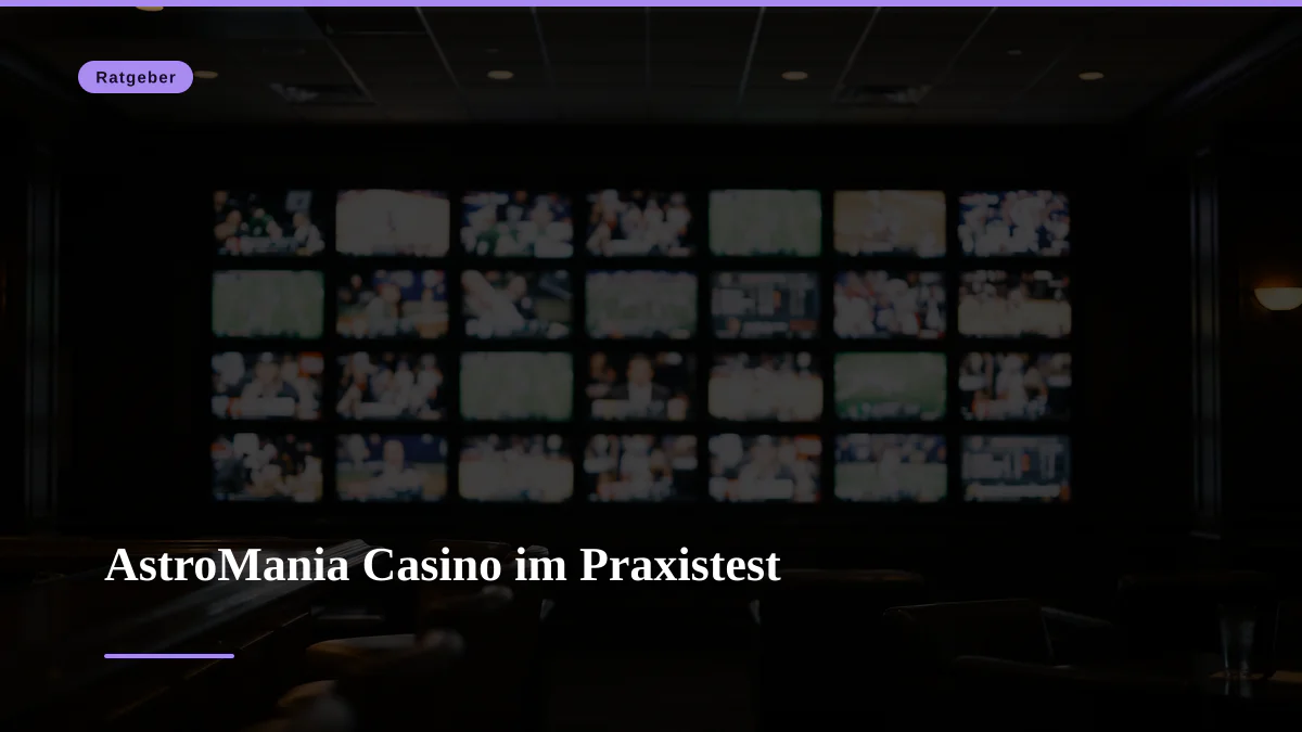 AstroMania Casino im Praxistest