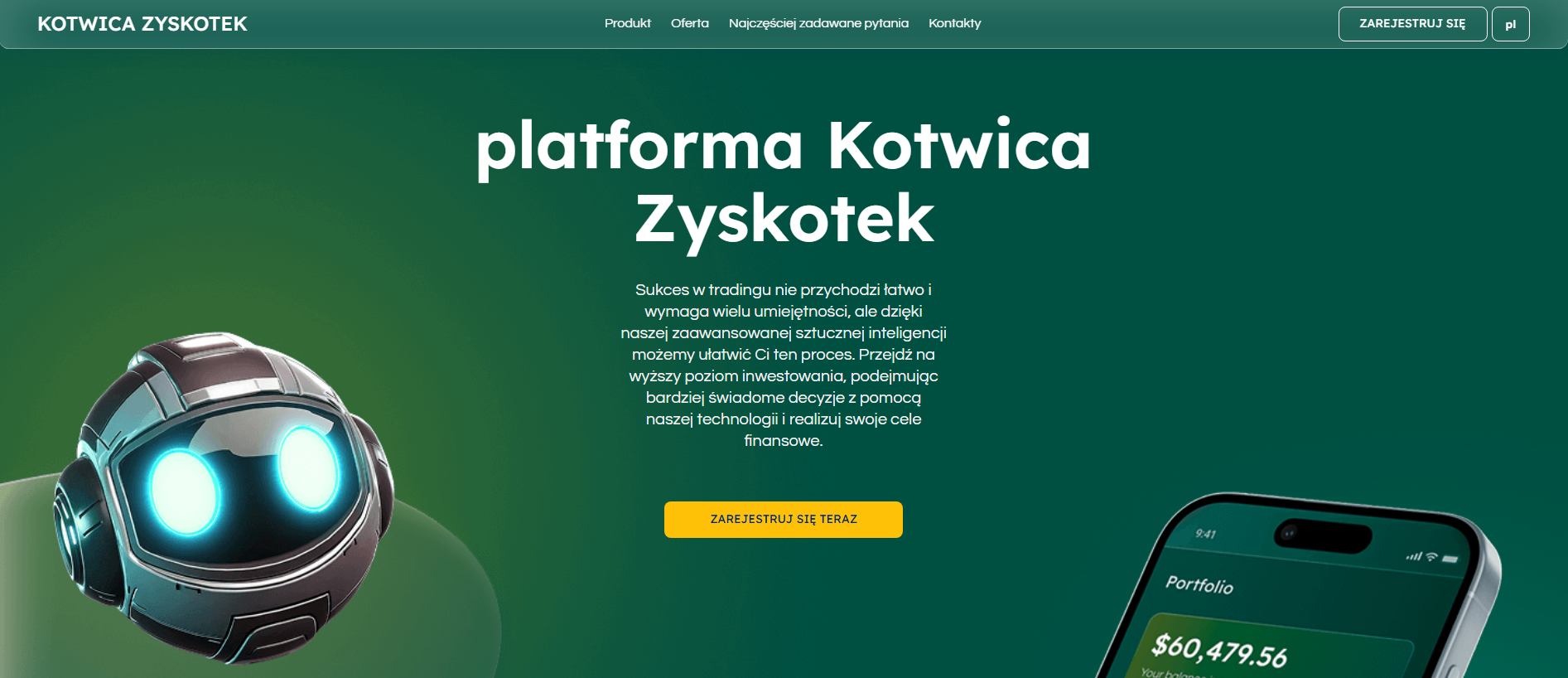 Stored capture of kotwica-zyskotek.com
