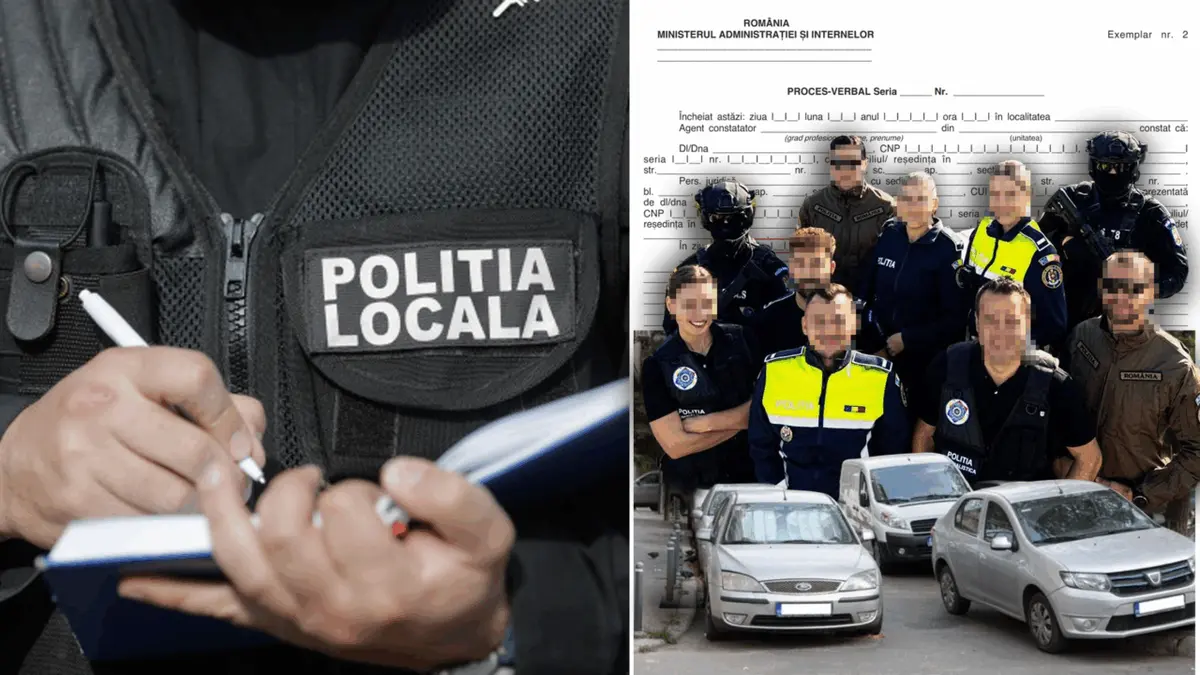 Polițiști amenințați cu zeci de amenzi săptămânal
