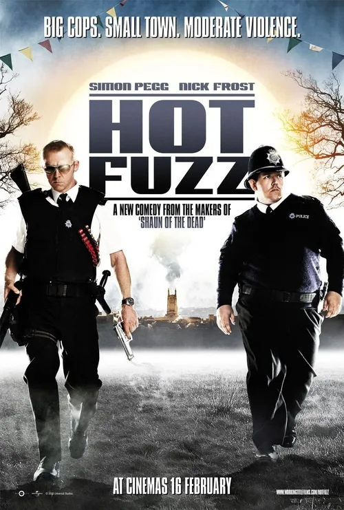 Hot Fuzz - Ostre psy / Hot Fuzz (2007) PL.480p.BRRip.XviD.AC3-LTN / Lektor PL