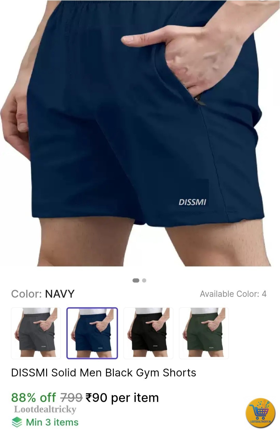 Men Black Gym – Just ₹90 | Exclusive Sale Discount