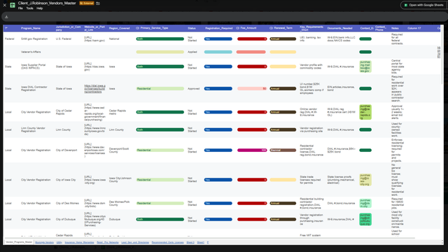 J Robinson Const Master Vendor LIst.png
