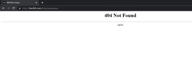 live-site-404-error-page