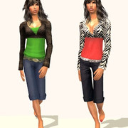 Crop-Trousers