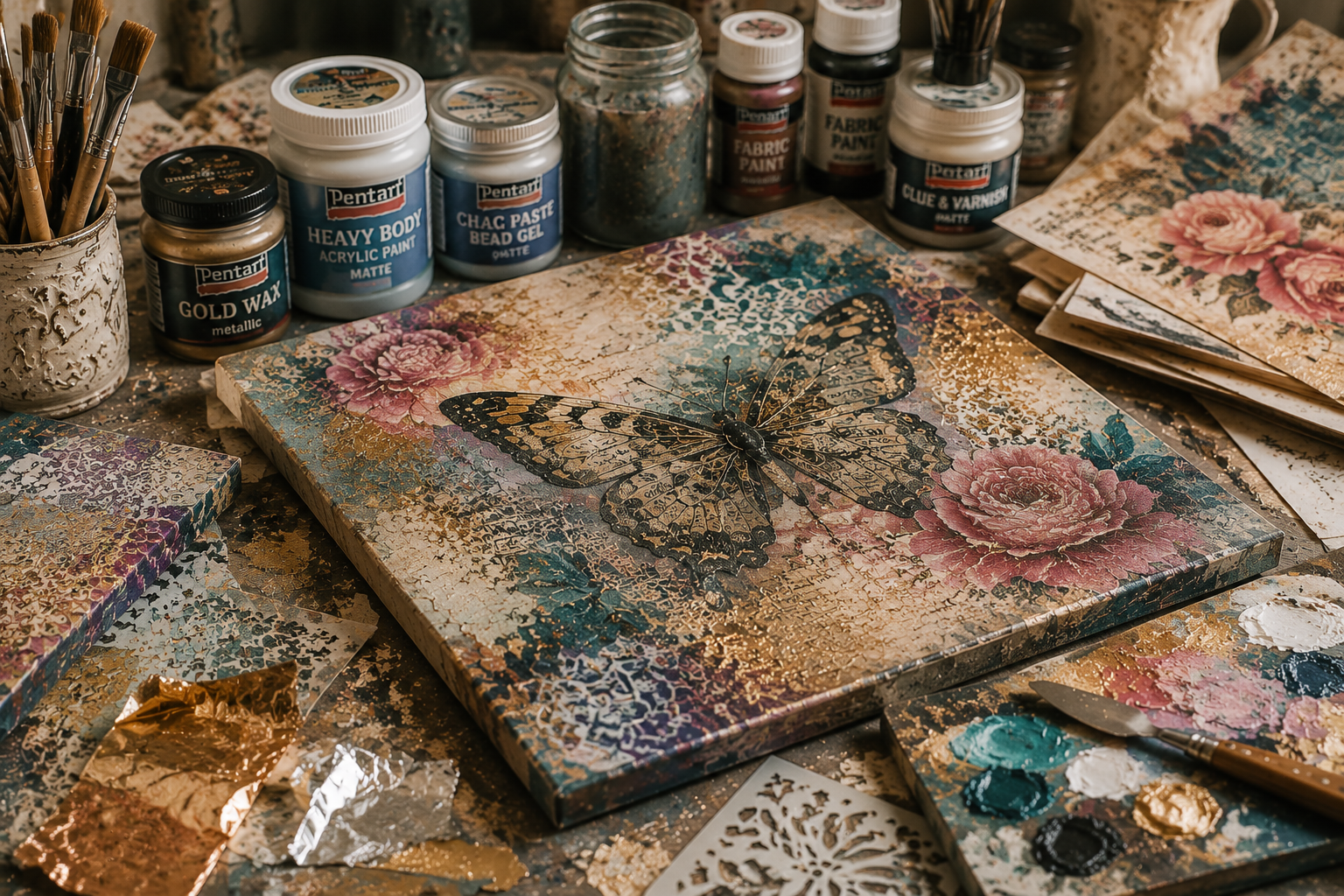 Mixed media art
