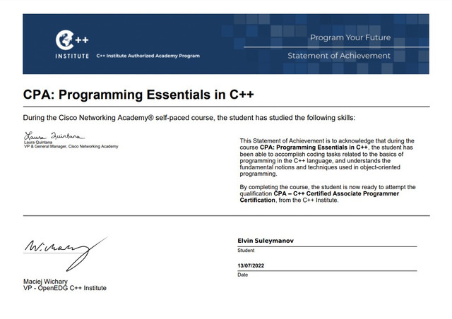 Certificate-CPP