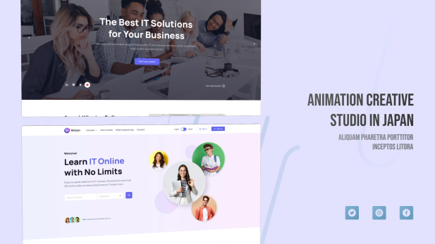 Minimal Website Presentation Minimal Website Presentation