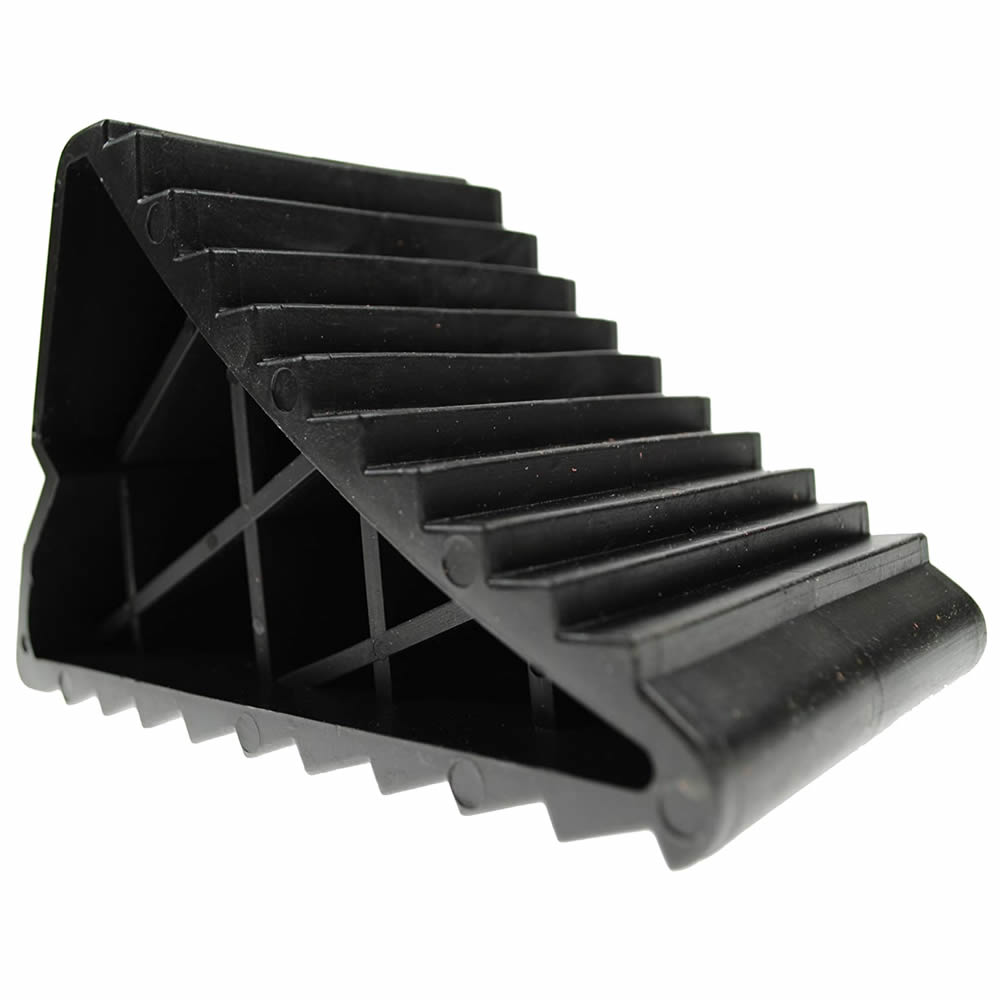 Chock Wheel Tyre Chock Wedge Block for Vehicle Car Caravan Trailer Campervan ...
