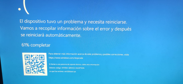 pantallazo azul
