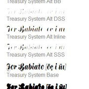 Font-List79