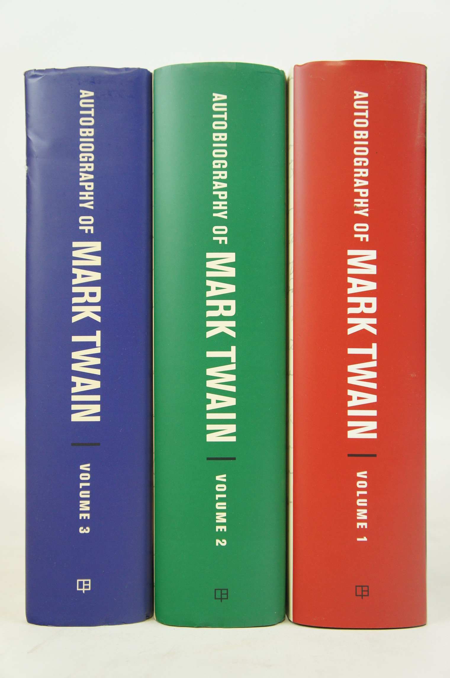 Autobiography of Mark Twain (Complete Three Volume Set) | eBay