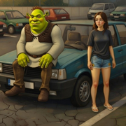 064 Shrek de Cabelo