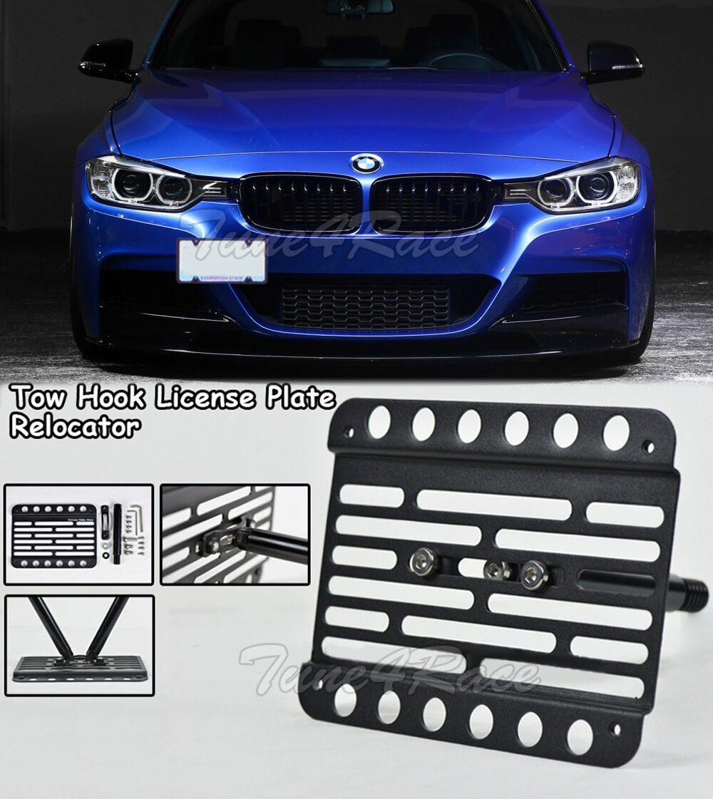 For 13-15 BMW F30 3-Series M-Sport No PDC Front Tow Hook License