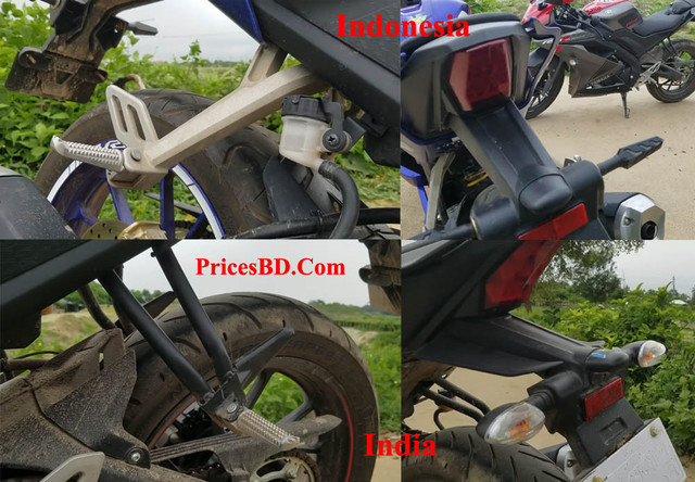 India vs Indonesia R15 v3 Metallic Difference