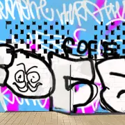 Graffiti artwork by sora