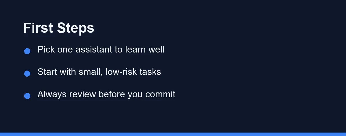 First Steps