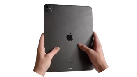 iPad Pro M4の背面 外観 13インチ スペースブラック