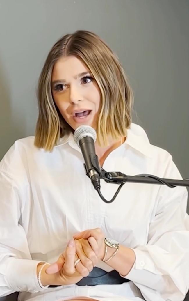 La ex alumna de “Vanderpump Rules” compartió la noticia en el episodio del jueves de su podcast “Rachel Goes Rogue”.Instagram/@rachelgoesroguepodcast
