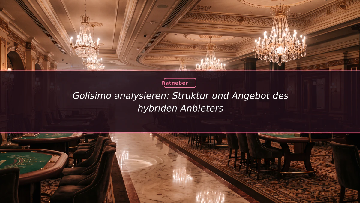 Golisimo analysieren: Struktur und Angebot des hybriden Anbieters