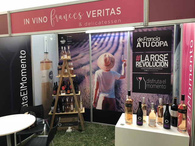 Stand In Vino Frances Veritas au Wine Expo de Lima 2018