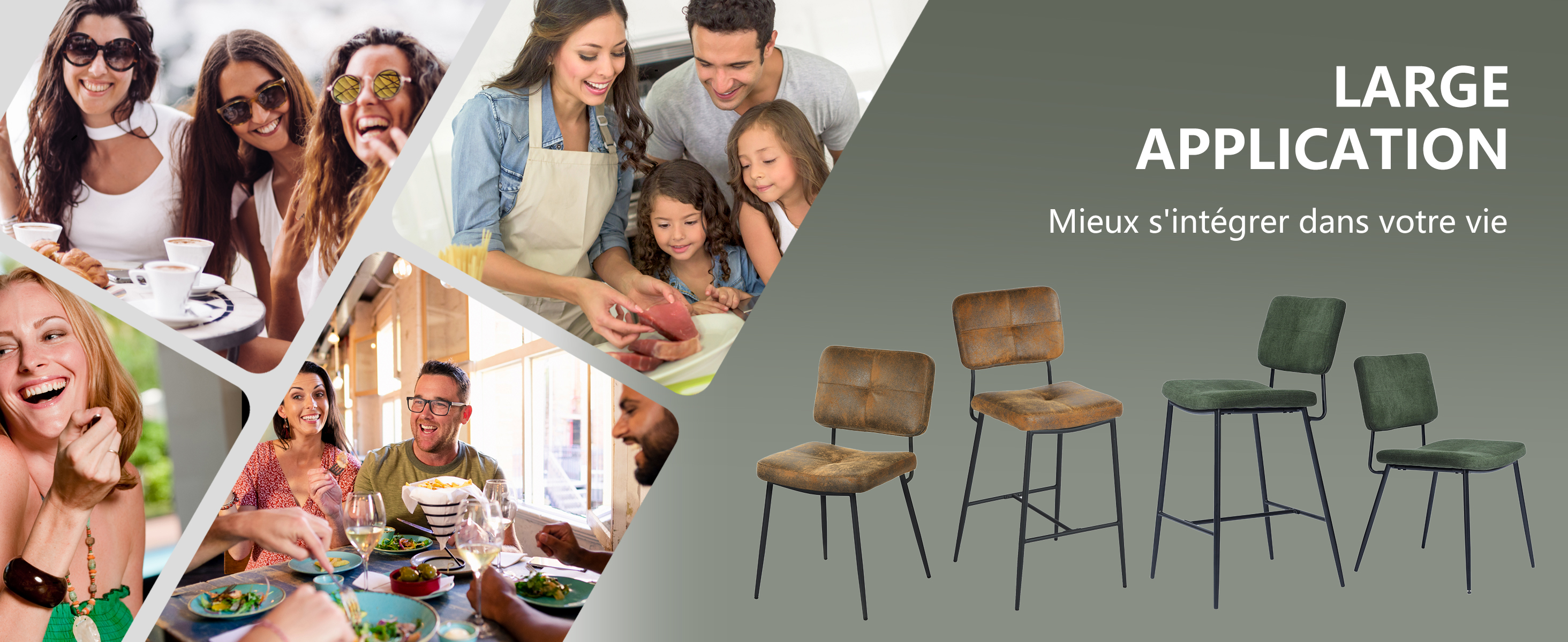 Collection KAROMI chaises et tabourets de bar MEUBLES COSY