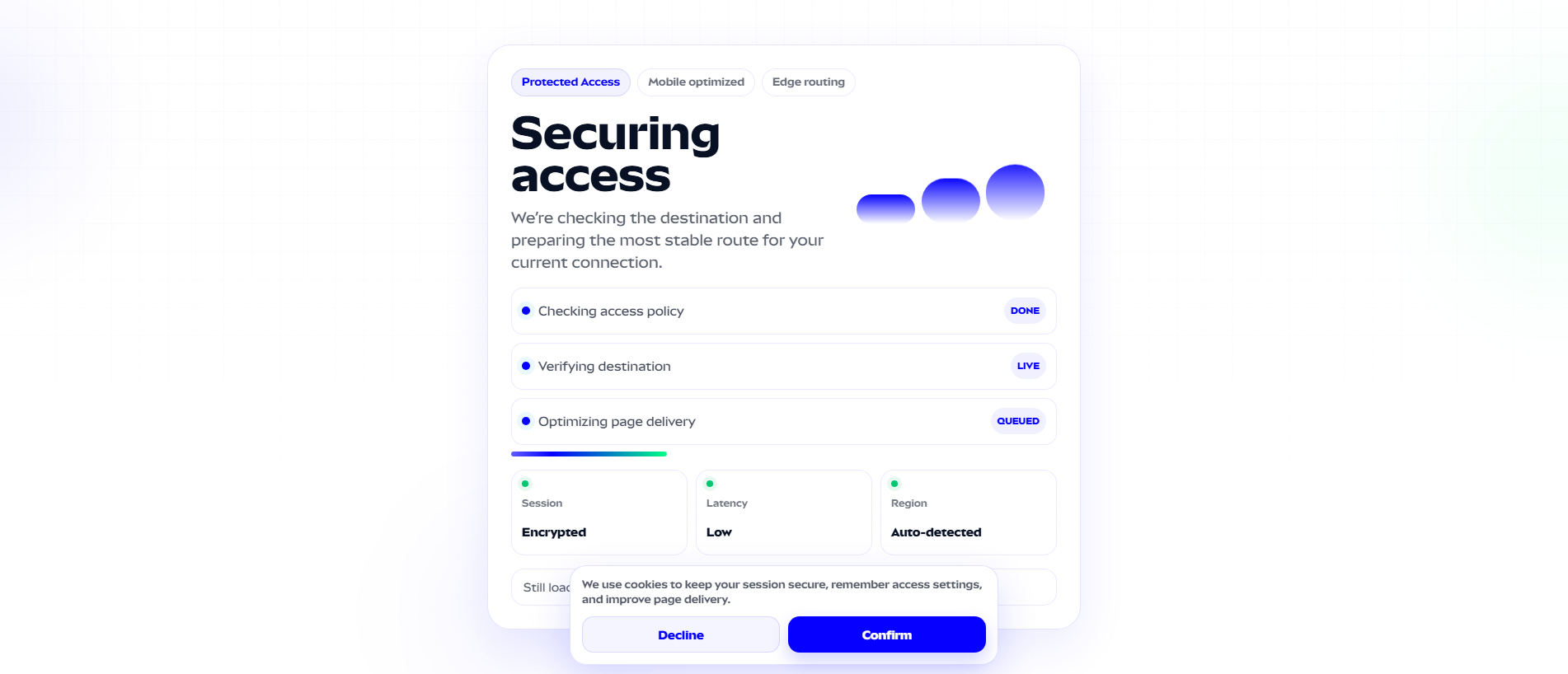 Forensic screenshot of [REDACTED] showing the phishing page layout
