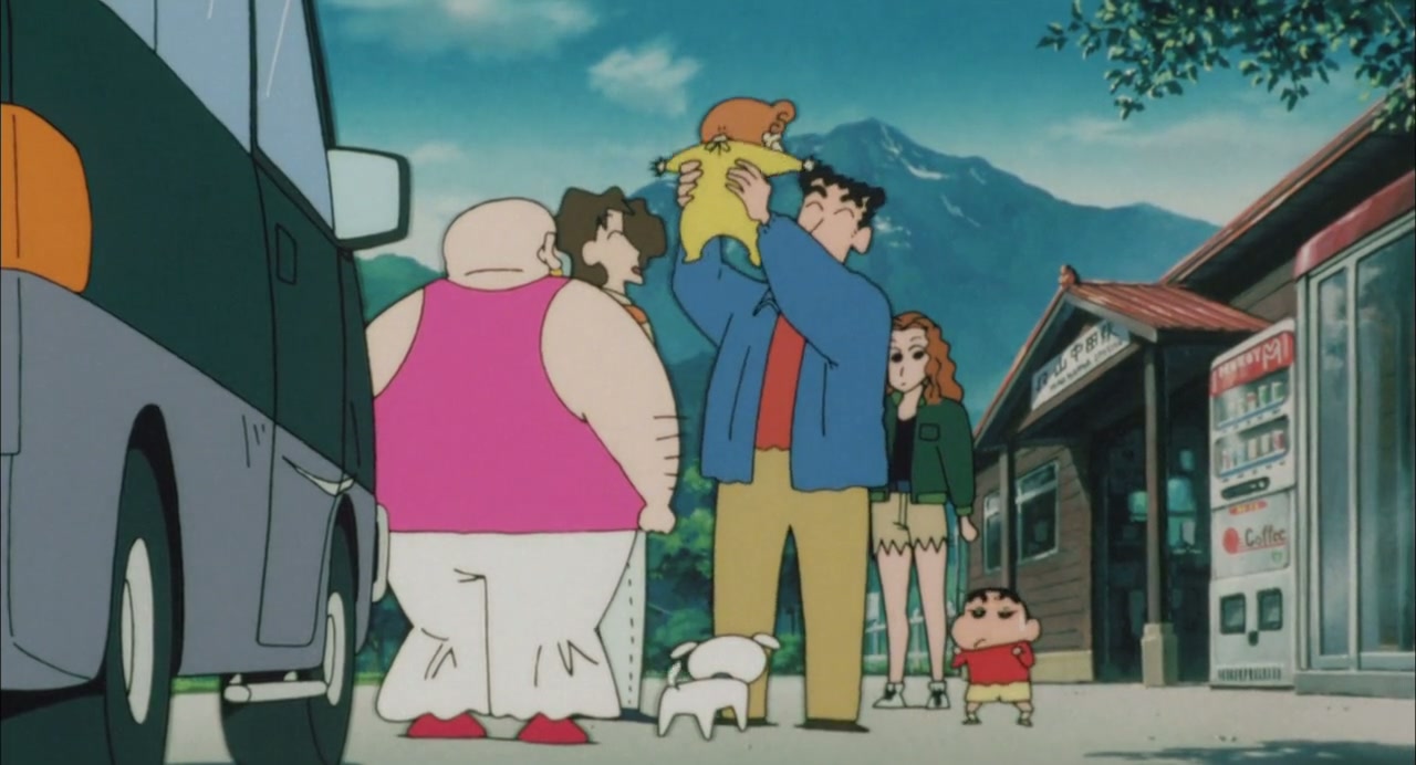Shin Chan in Dark Tama Tama Thrilling Chase Screenshot