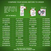 131525500 WASHER DRYER Models