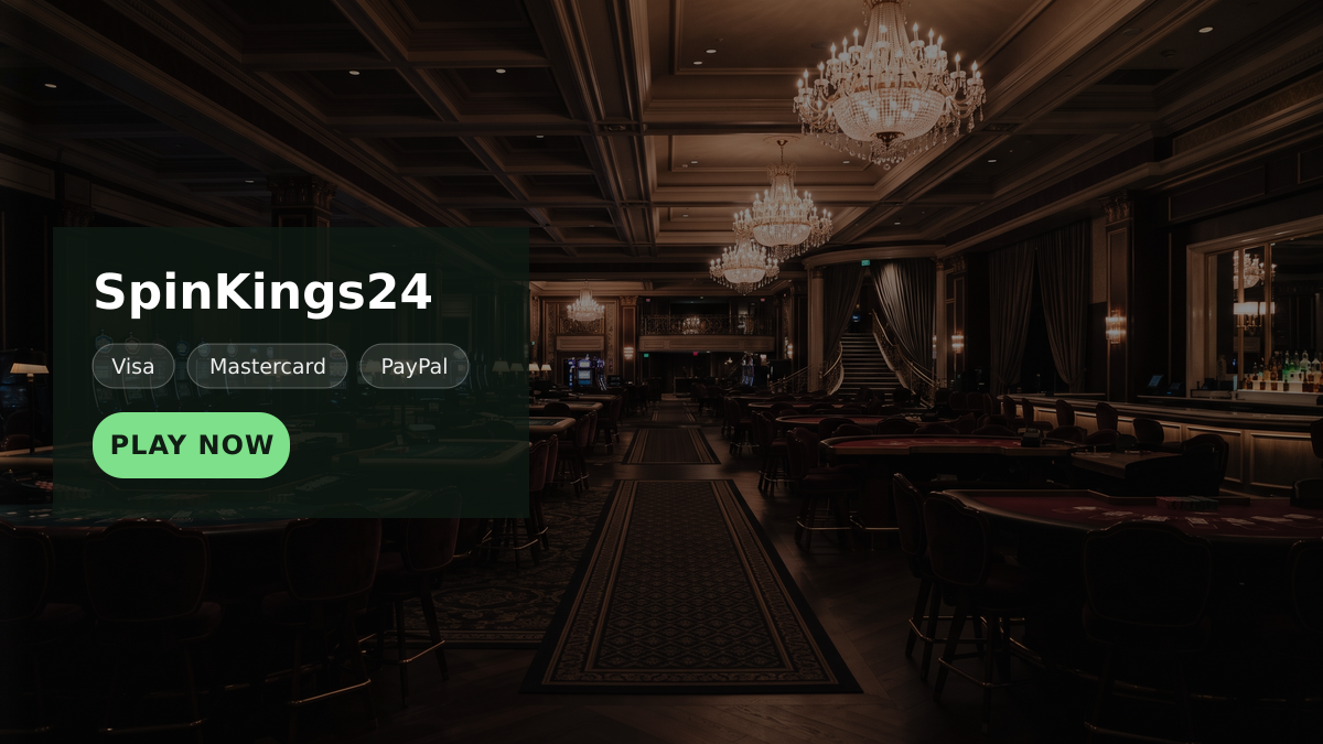 SpinKings24 casino — welcome bonus 50% of deposit, the Company has all the rights + 100 FS, payments: Visa, Mastercard, PayPal, Skrill, Neteller SpinKings24 casino — welcome bonus 50% of deposit, the Company has all the rights + 100 FS, payments: Visa, Mastercard, PayPal, Skrill, Neteller