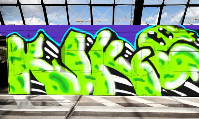 Graffiti artwork by Sore95
