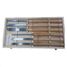 Wood Chisel Set, 6-Piece, HSS, 10mm-27mm