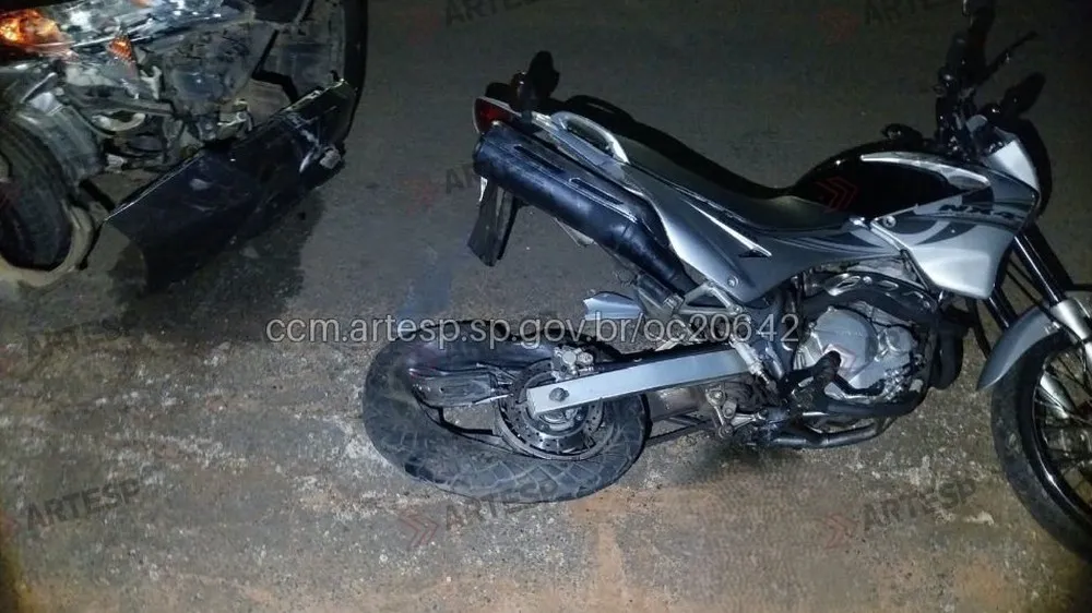 Moto Acidente