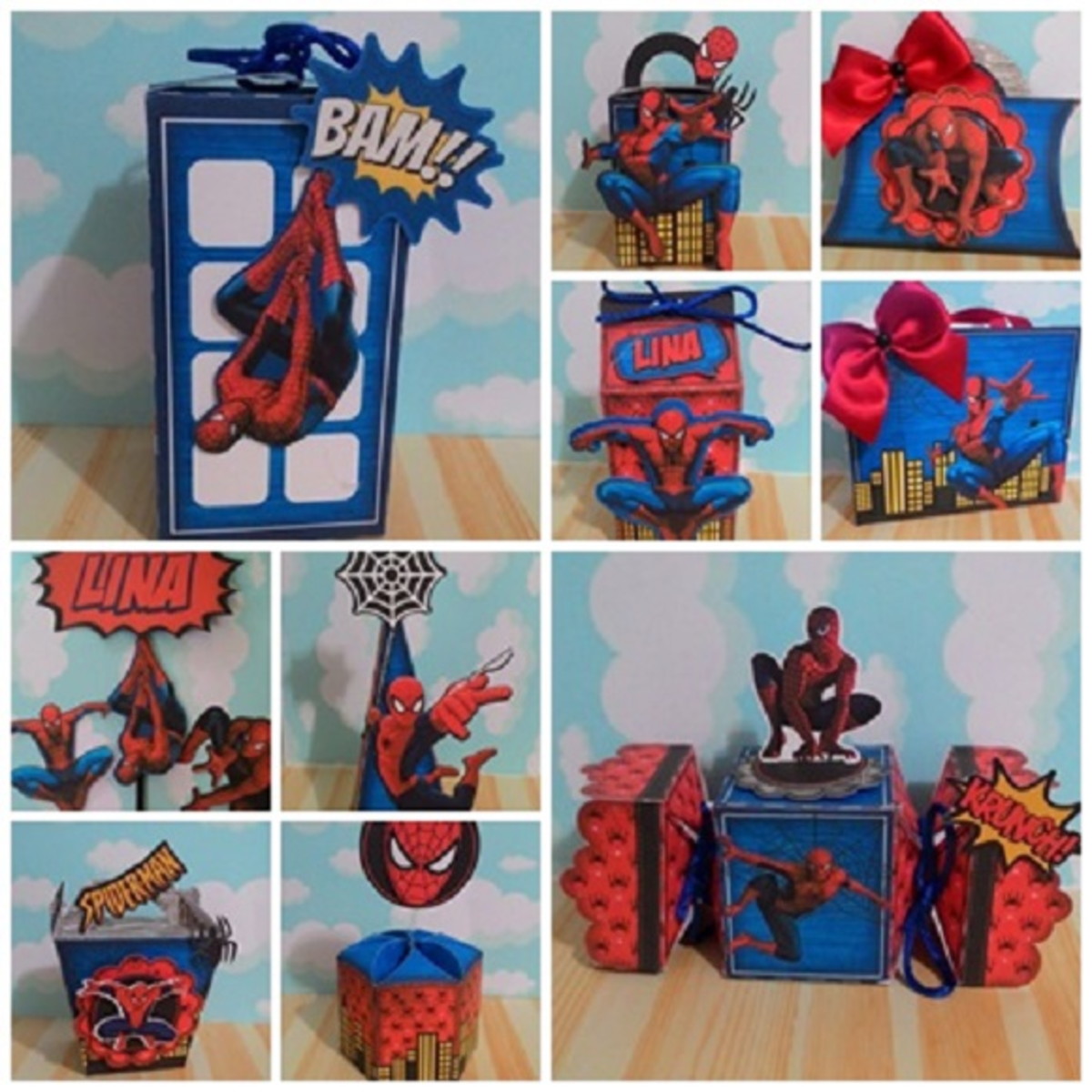 Kit Festa Homem-Aranha Aventura - Clássico 3D (20 Peças)