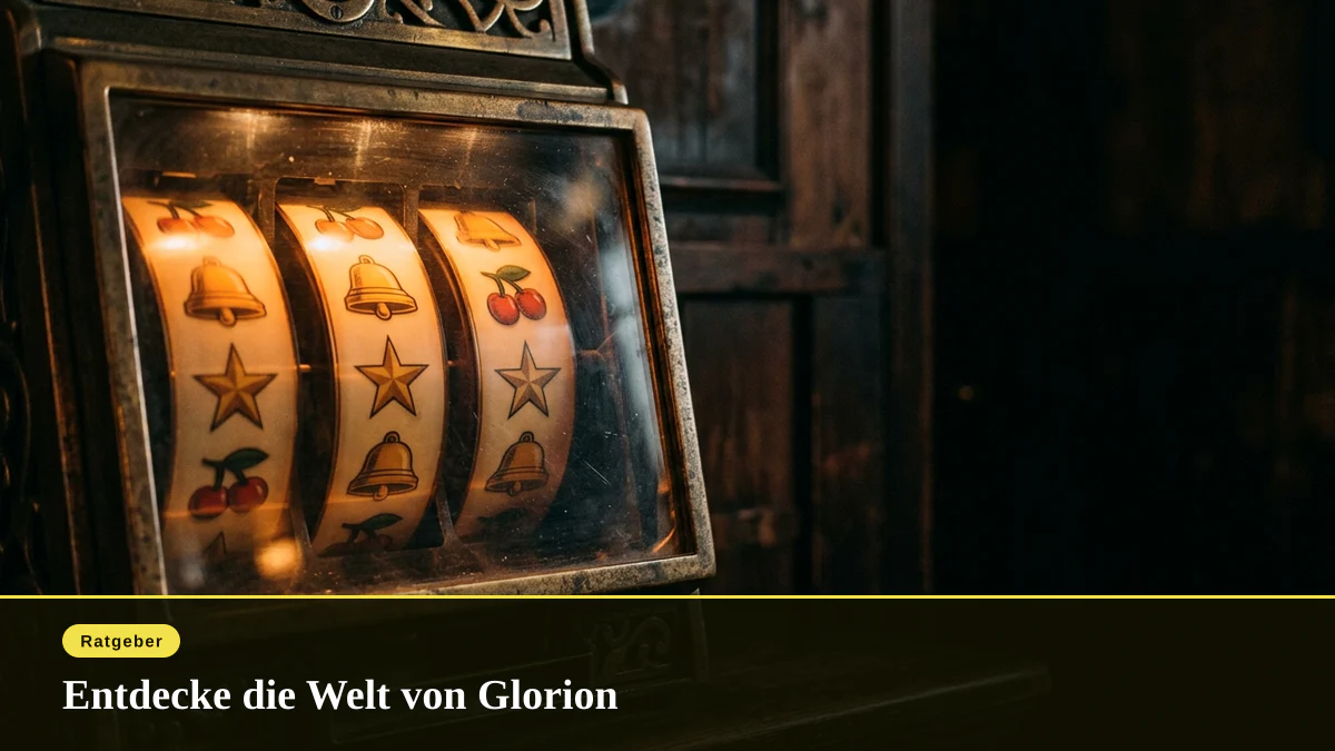 Entdecke die Welt von Glorion