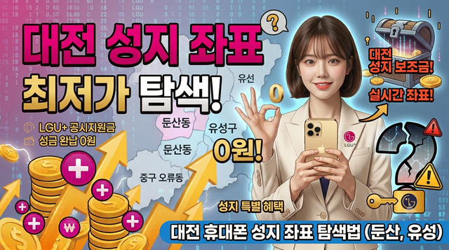 대전 휴대폰 성지 좌표 및 최저가 구매 가이드