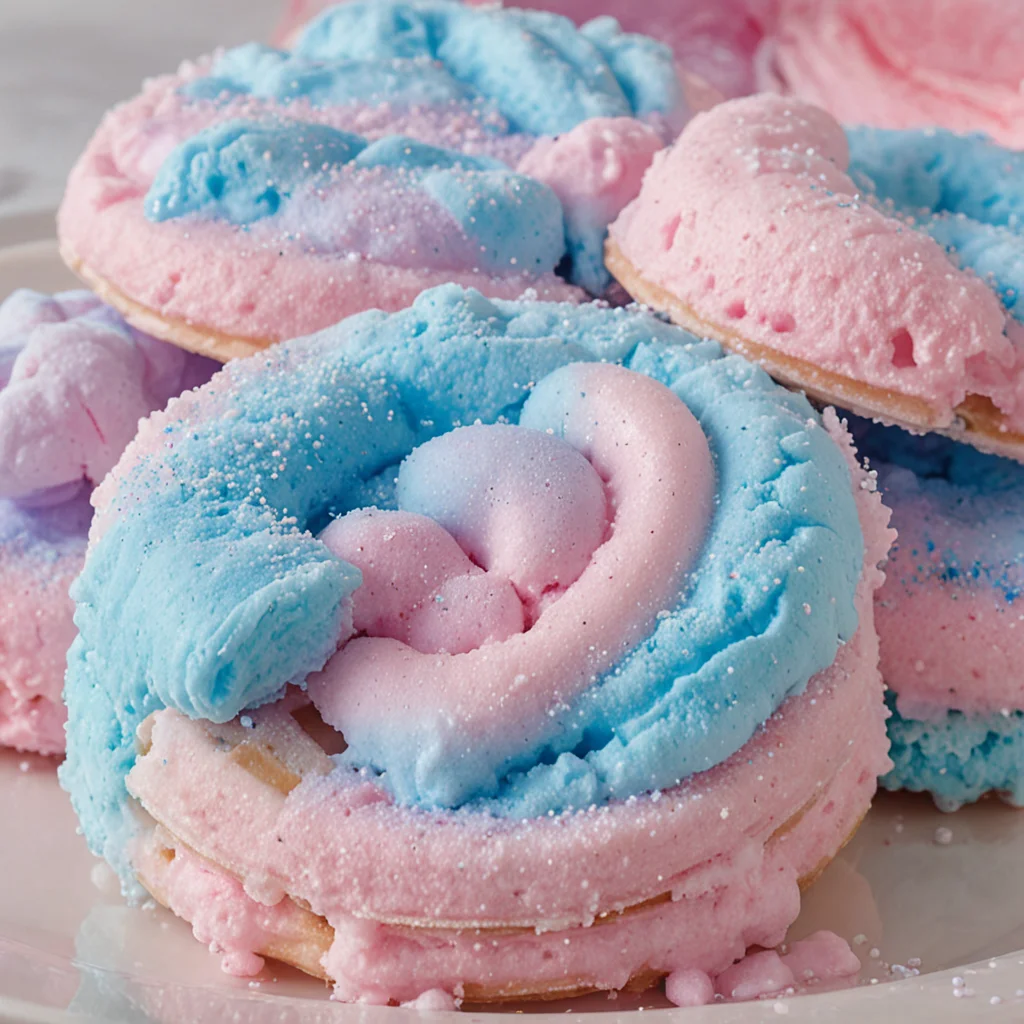 Cotton Candy Cookie Treats