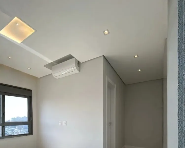 Forro de gesso com iluminação integrada