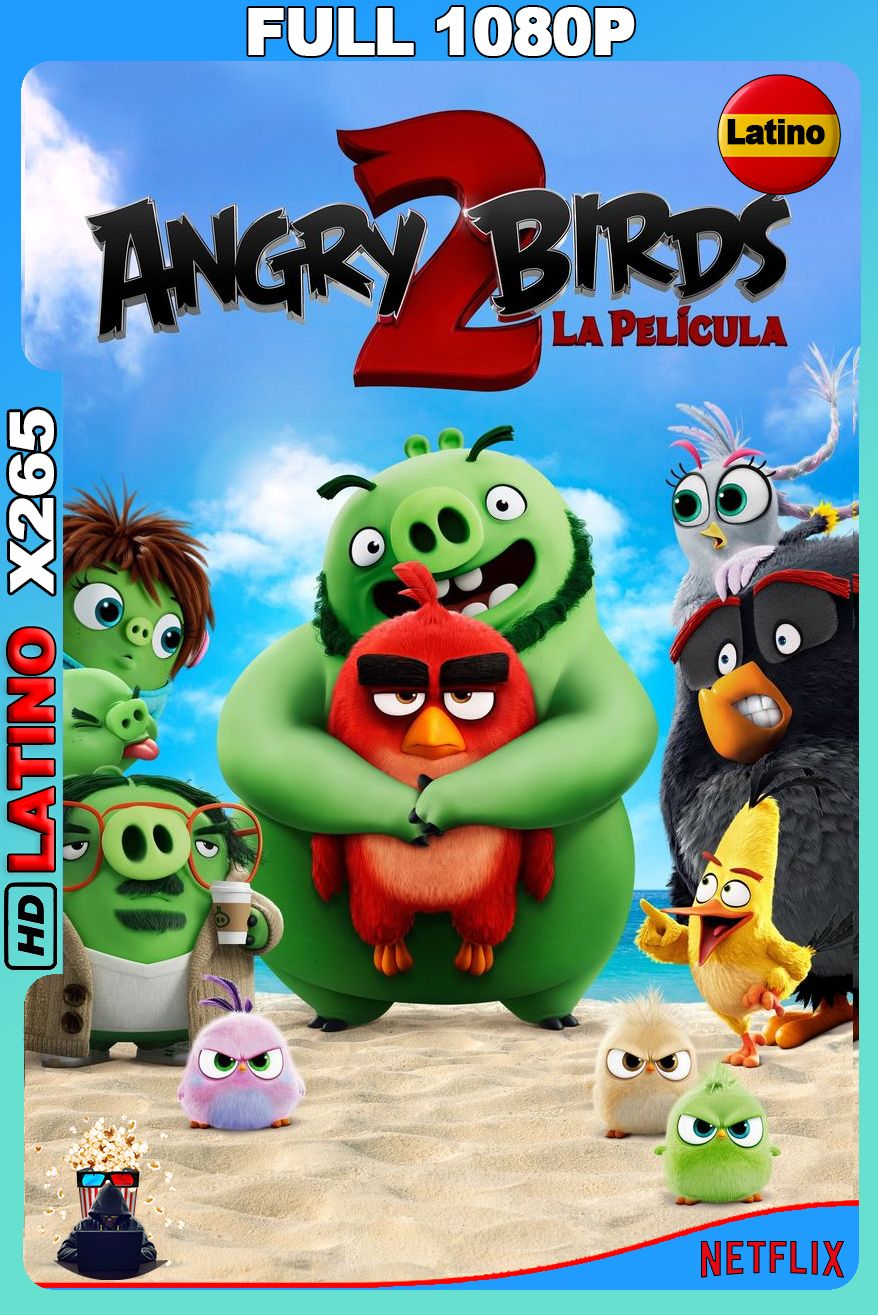 Angry Birds 2 la película (2019) [Full 1080p] X265 WEB-DL [Latino-Inglés]
