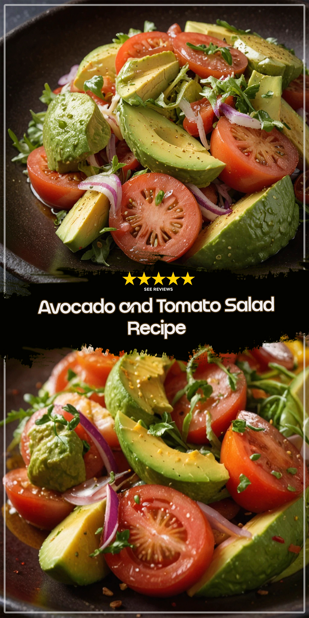 Avocado and Tomato Salad Recipe