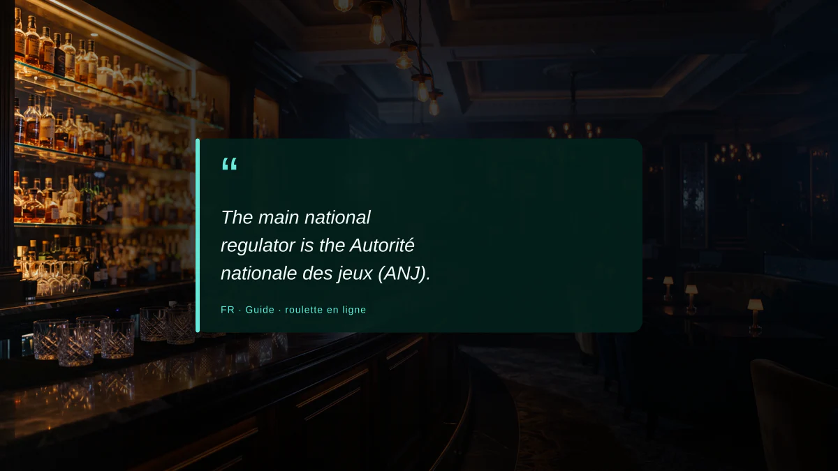 Roulette en ligne, entre ma tasse vide et le cadre légal français