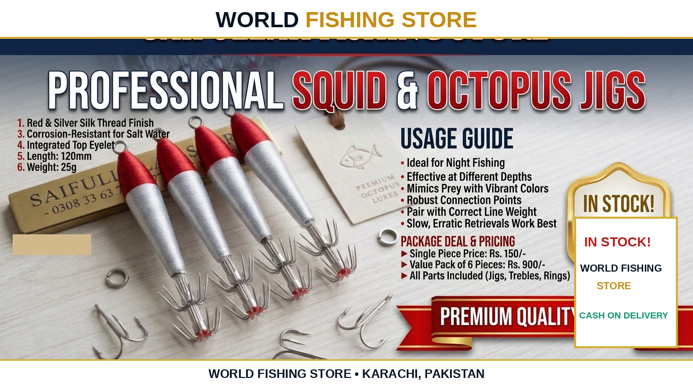 Squid and Octopus Jigs
