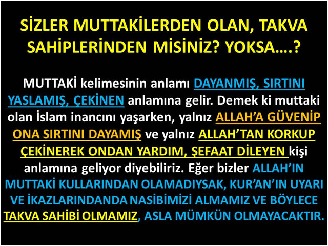 TAKVA-SAH-B-OLMAK