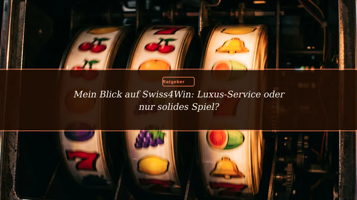 Mein Blick auf Swiss4Win: Luxus-Service oder nur solides Spiel?