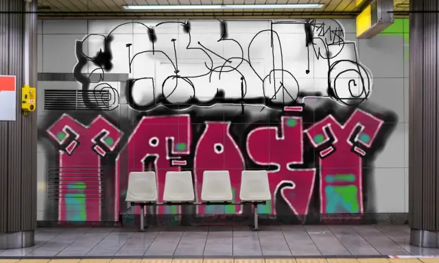Graffiti artwork by taost