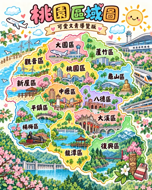 桃園外送茶 區域