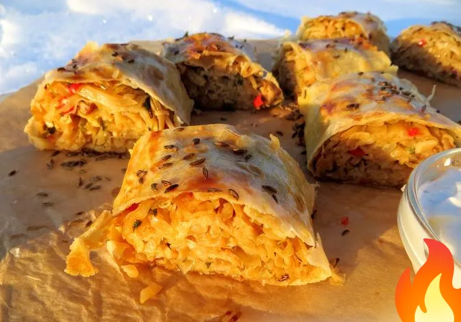 Постер Штрудель с капустой