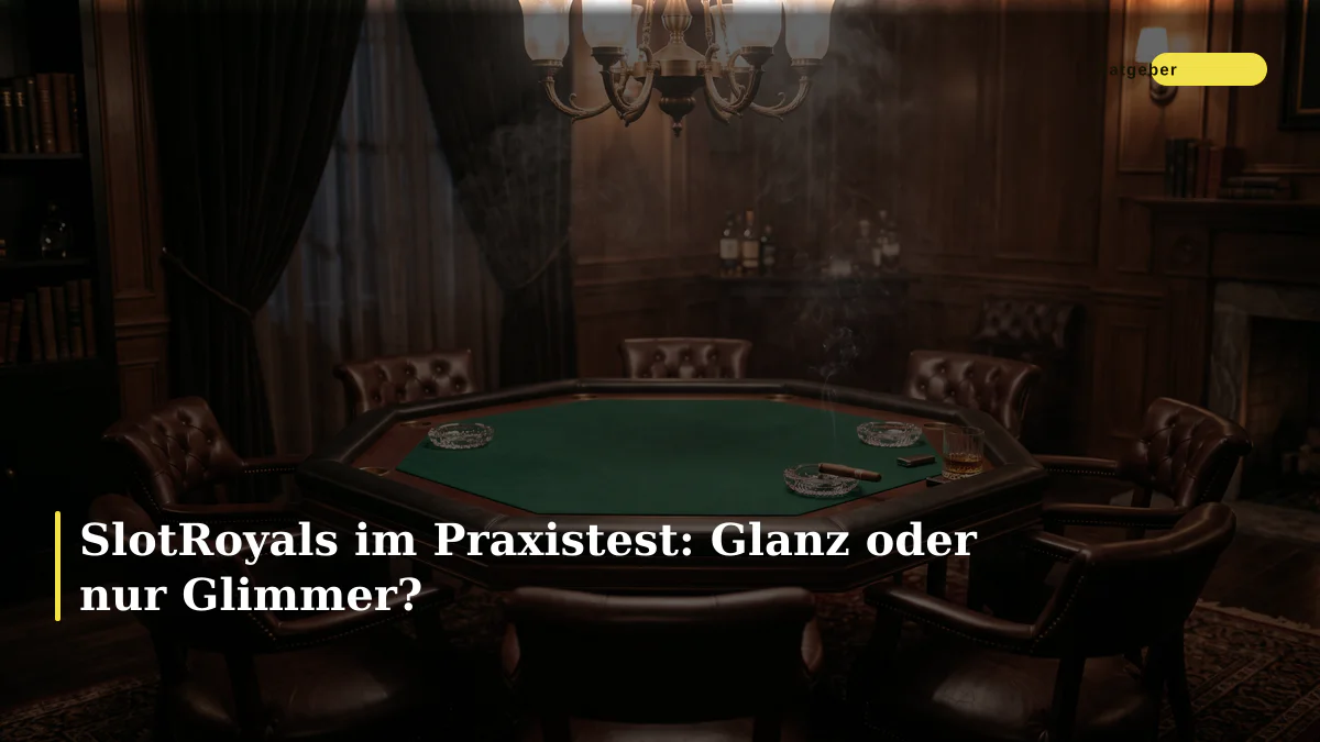 SlotRoyals im Praxistest: Glanz oder nur Glimmer?