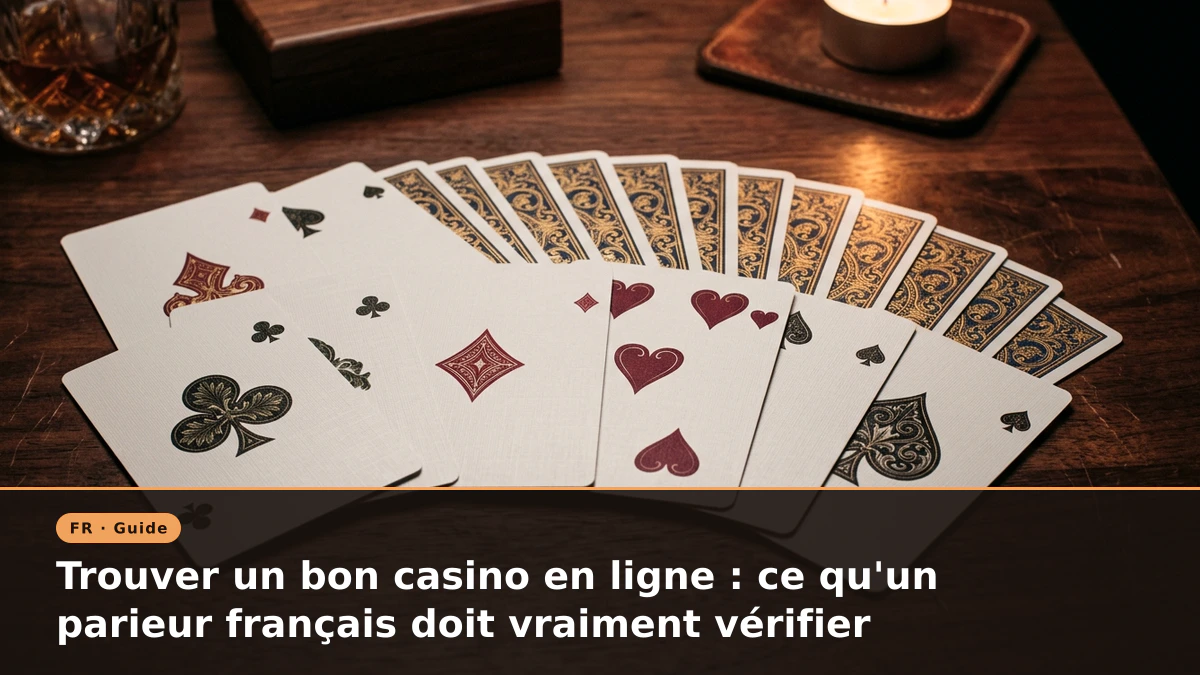 Trouver un bon casino en ligne : ce qu'un parieur français doit vraiment vérifier