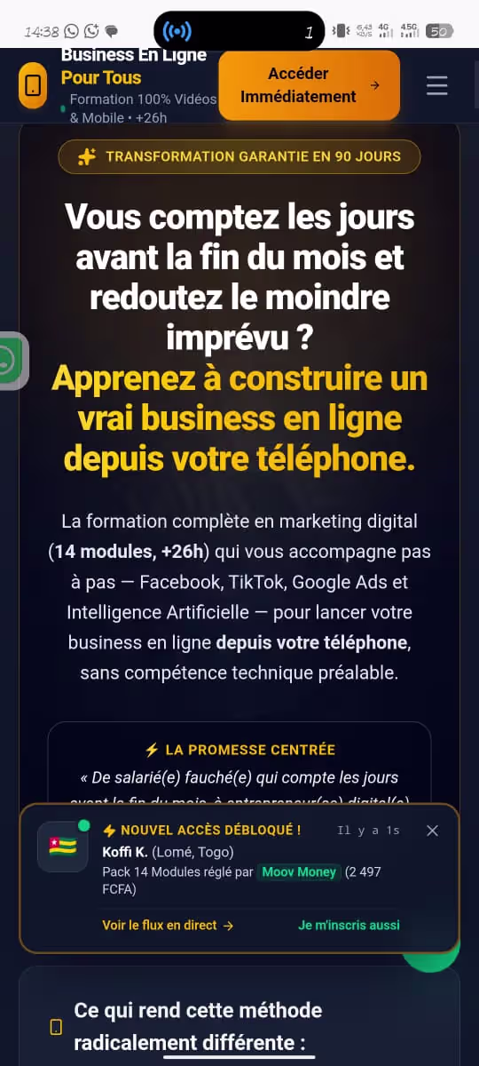 Cas 1 Page Après